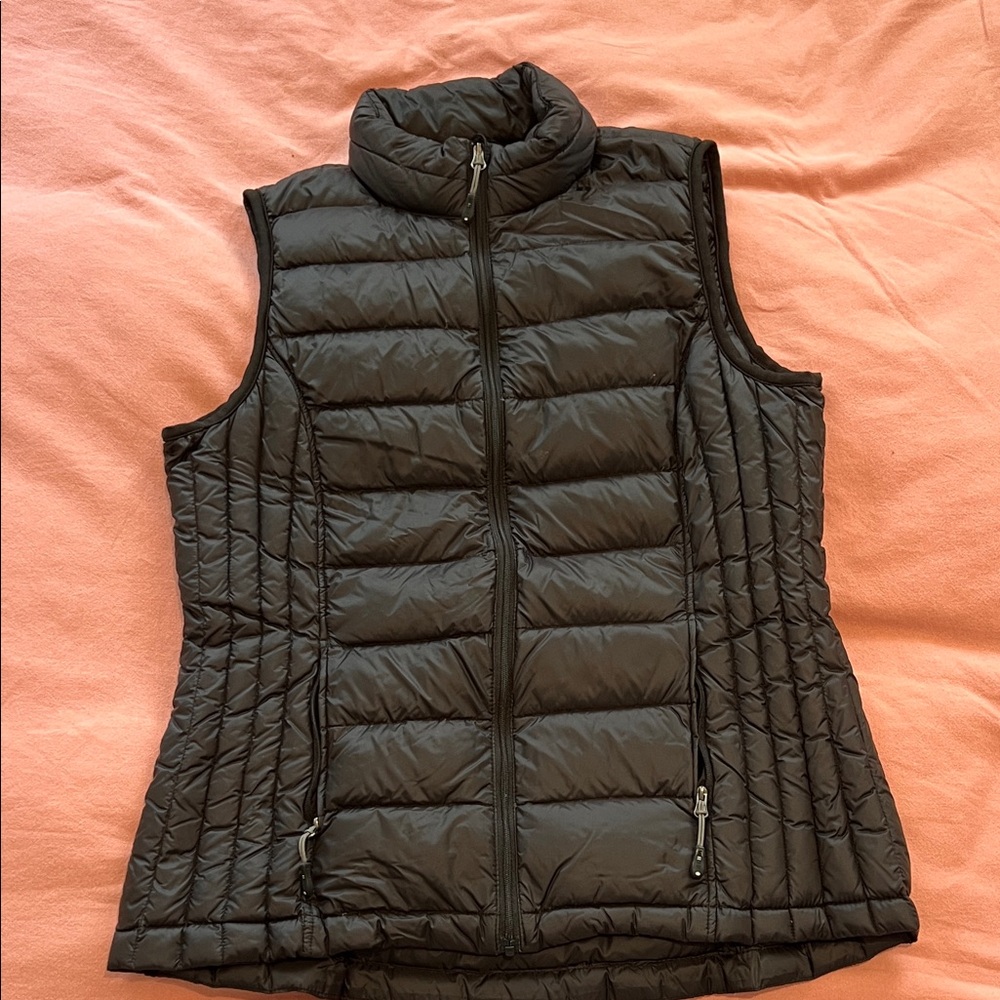 Weatherproof Black Quilted Packable Puffer Vest